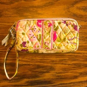 Very Bradley wristlet. Floral Design.